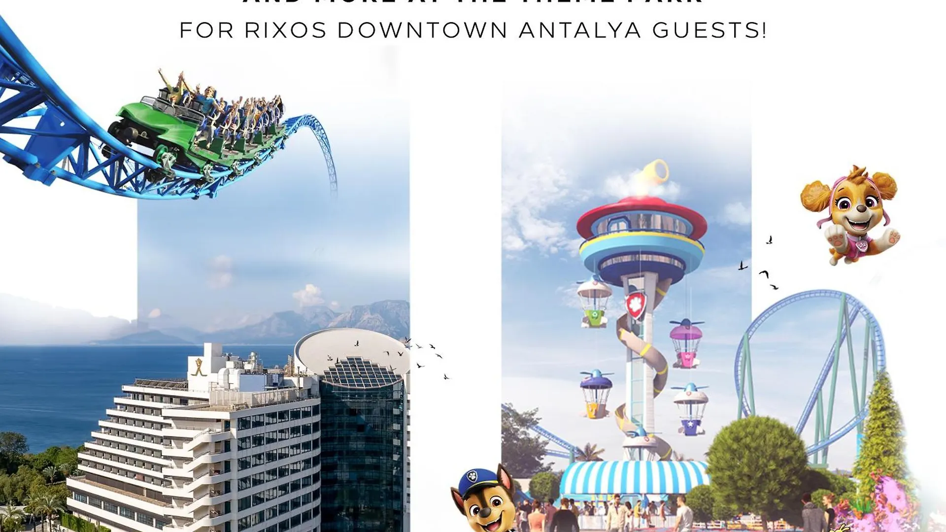 Hotel Rixos Downtown Antalya - The Land Of Legends Access